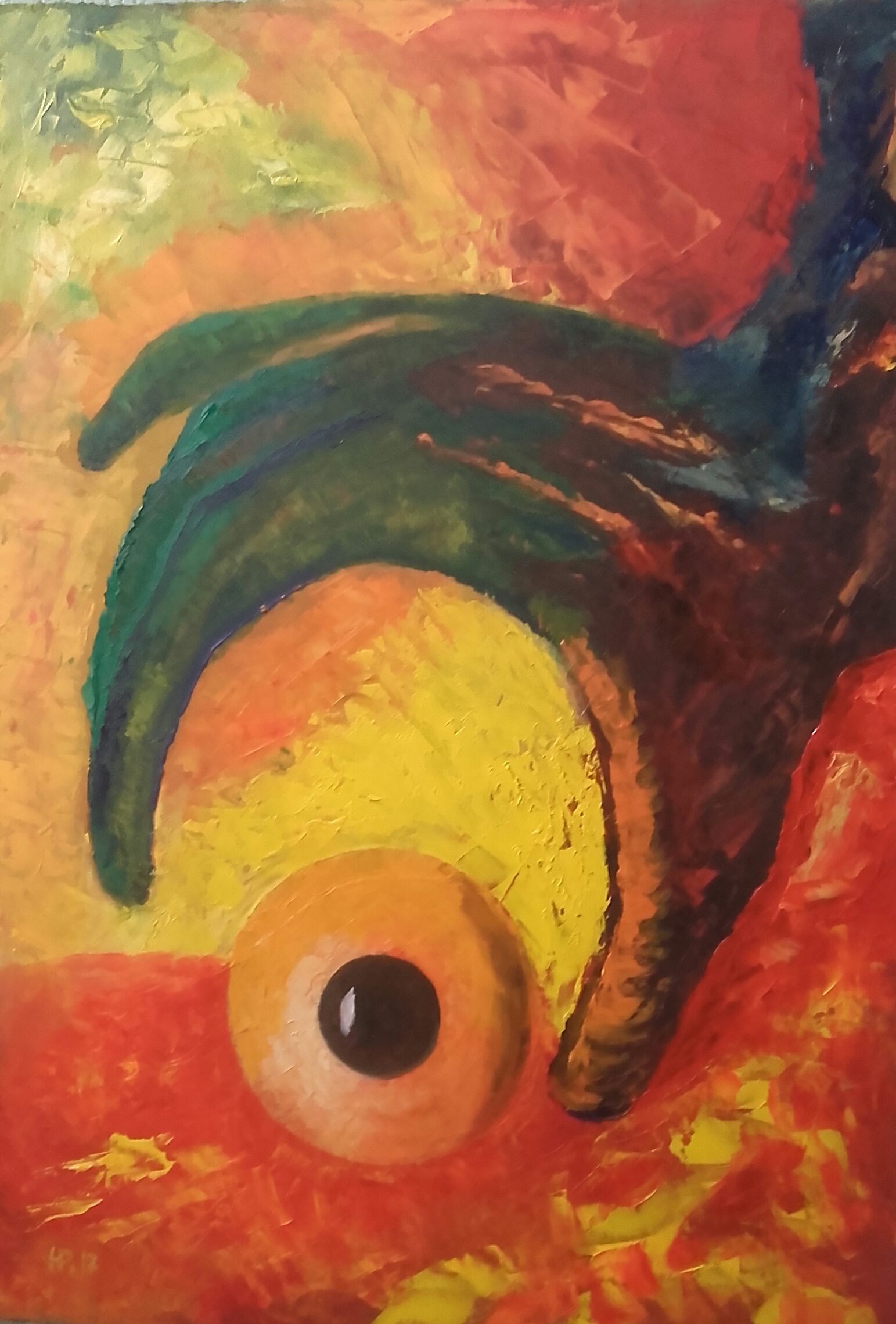 abstrakte Ölgemälde 5